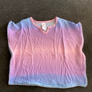 Swim cover-up colorful 2T
